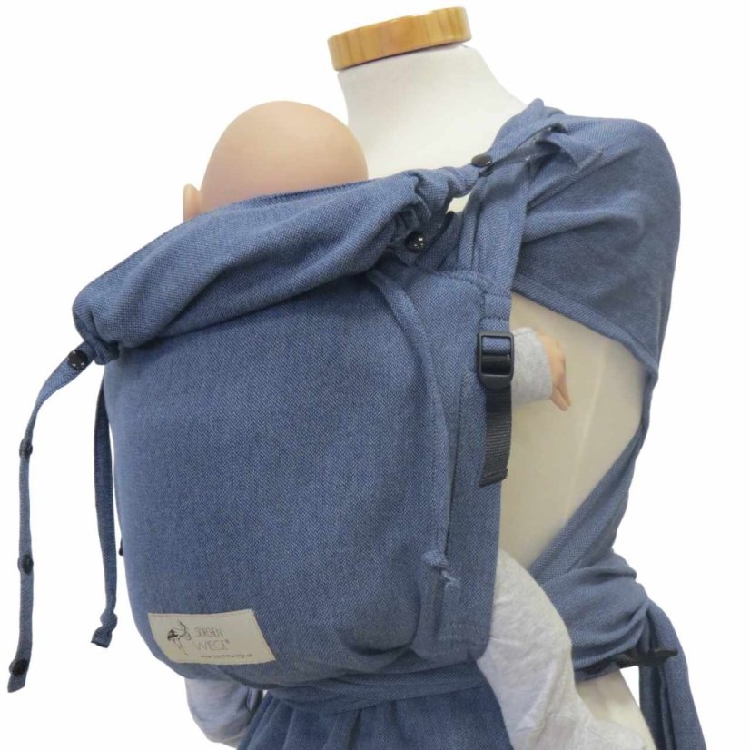 WrapBabyCarrier Storchenwiege, jeans