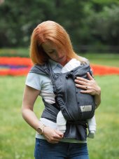 WrapBabyCarrier Storchenwiege, grafit