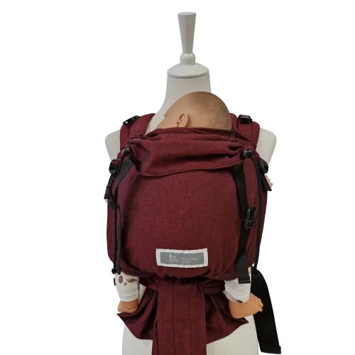 Nosítko Storchenwiege bordeaux