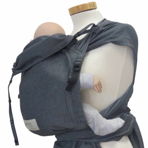 WrapBabyCarrier Storchenwiege, grafit