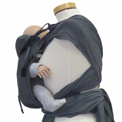 WrapBabyCarrier Storchenwiege, grafit