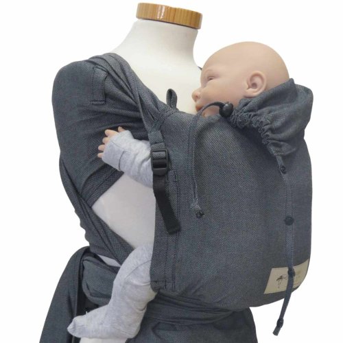 WrapBabyCarrier Storchenwiege, grafit