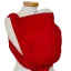 Šátek na nošení dětí Storchenwiege, vzor Leo červený