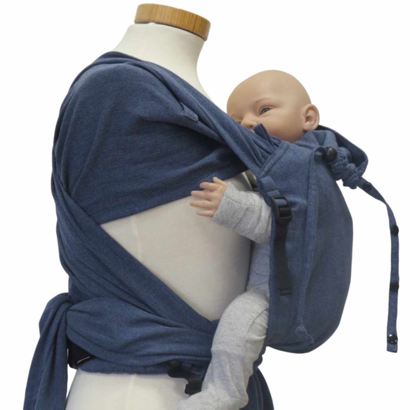 WrapBabyCarrier Storchenwiege, jeans