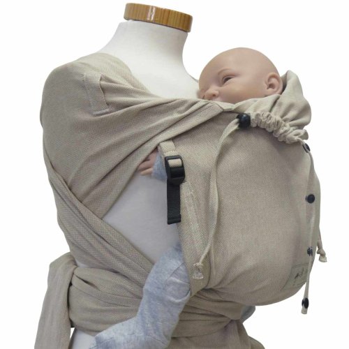 WrapBabyCarrier Storchenwiege, přírodní