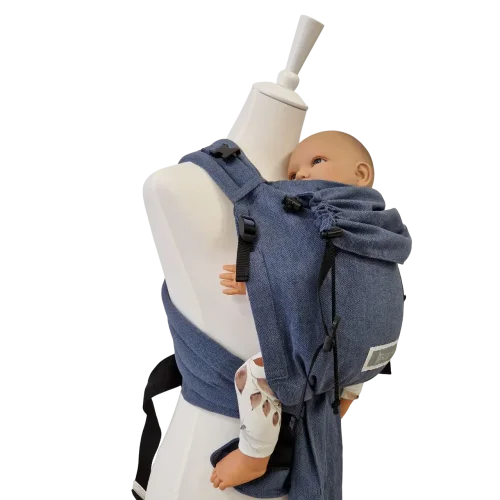 Nosítko Storchenwiege džínové