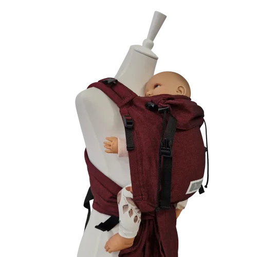 Nosítko Storchenwiege bordeaux