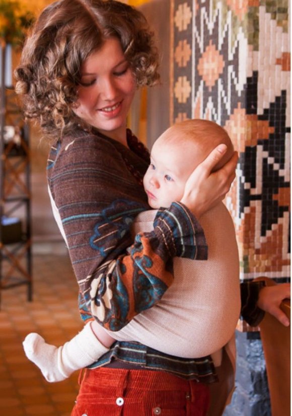 Ring sling Leo přírodní