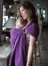 Ring sling Leo violett