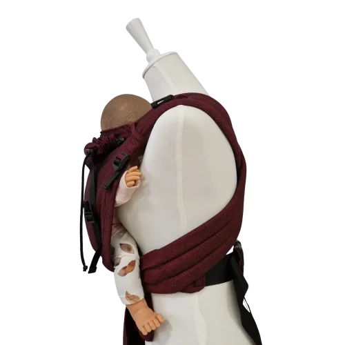 Nosítko Storchenwiege bordeaux