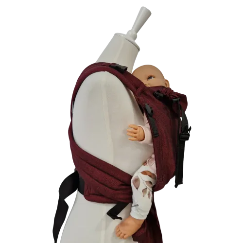 Nosítko Storchenwiege bordeaux