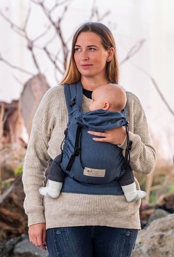 Nosítko Storchenwiege džínové