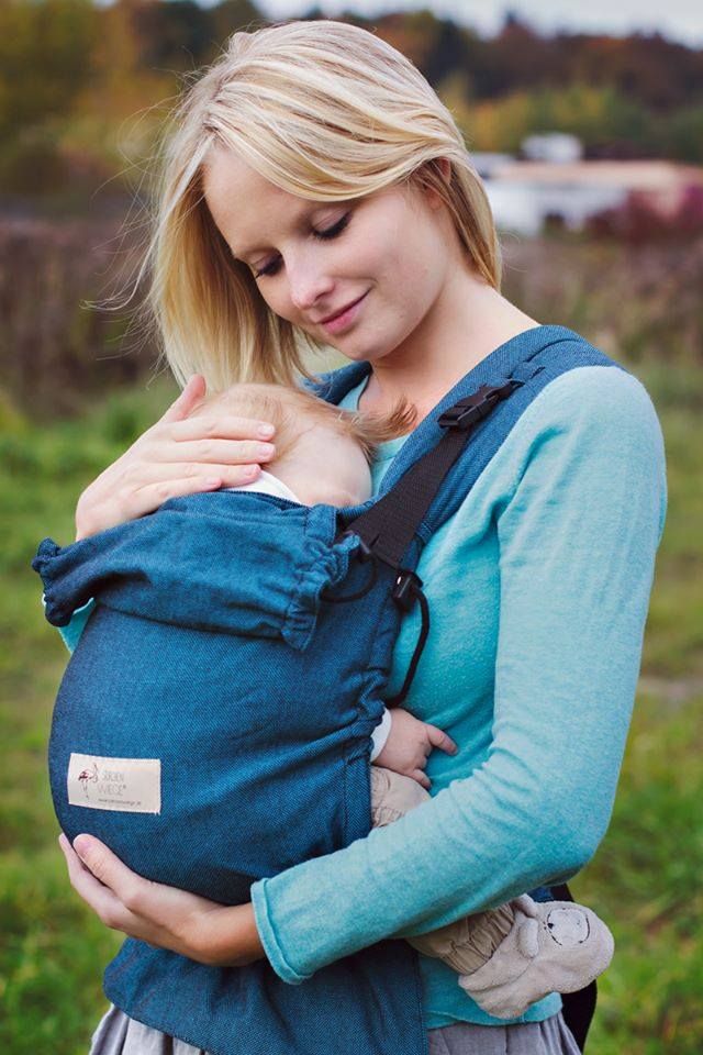 Nosítko Storchenwiege tyrkys